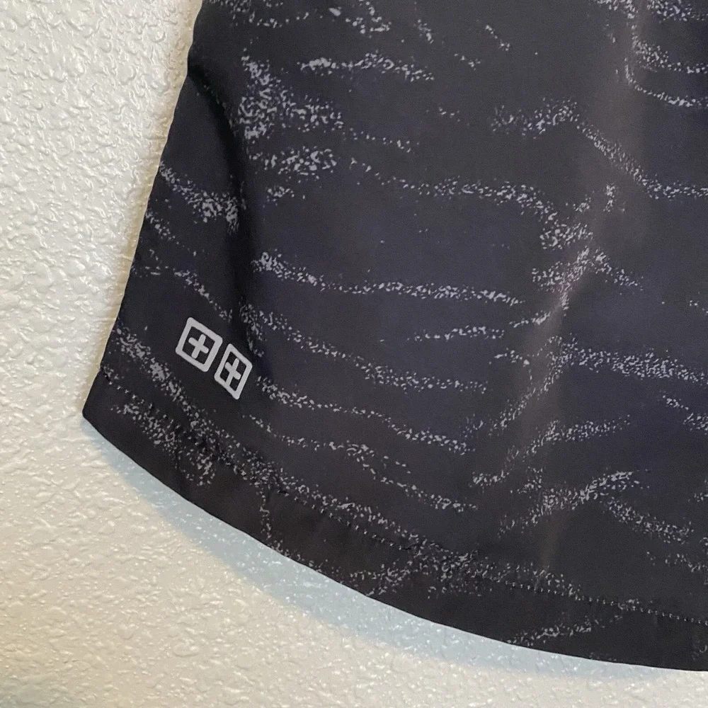 KSUBI Tiger Stripe men's XL Board Shorts Whip Print Mesh Lined Rare‎ HTF Shorts